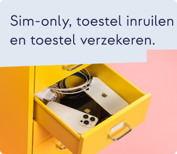 services als sim-only, telefoonverzekering en toestel inruilen