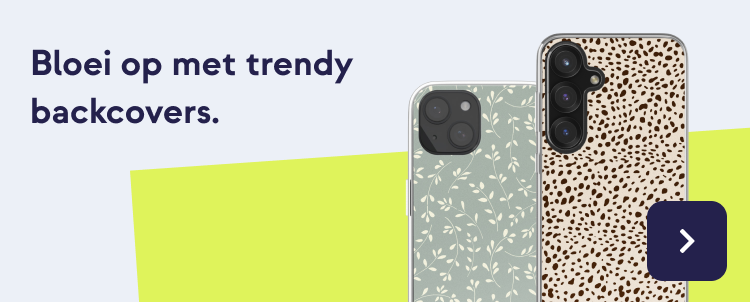trendy backcovers met print