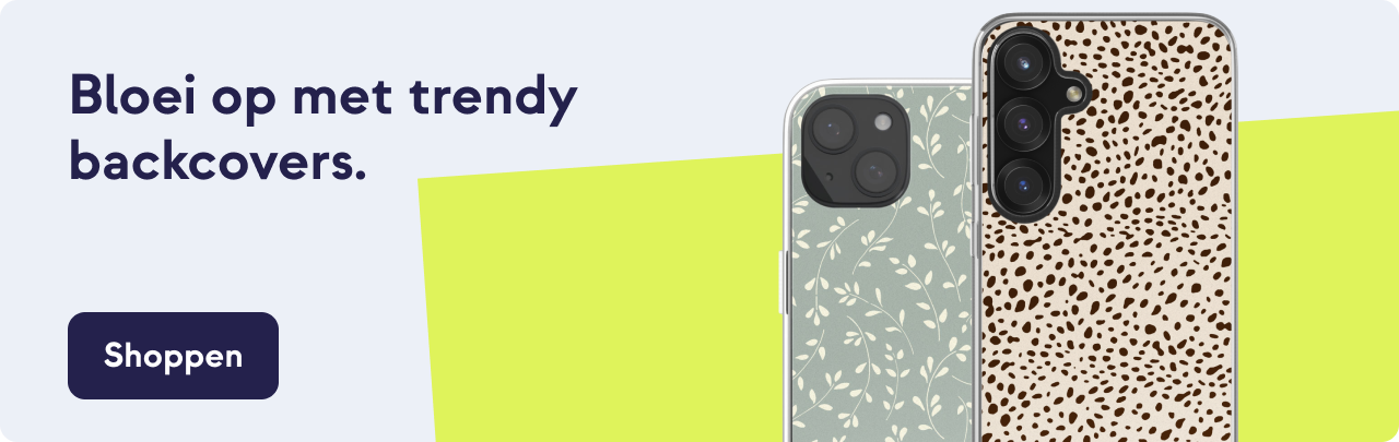 trendy backcovers met print