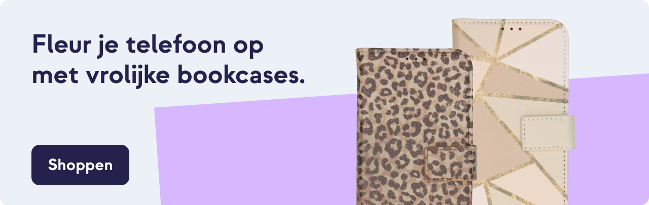 bookcases met een print